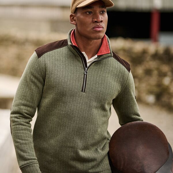 Holbeck half zip fleece Thumbnail