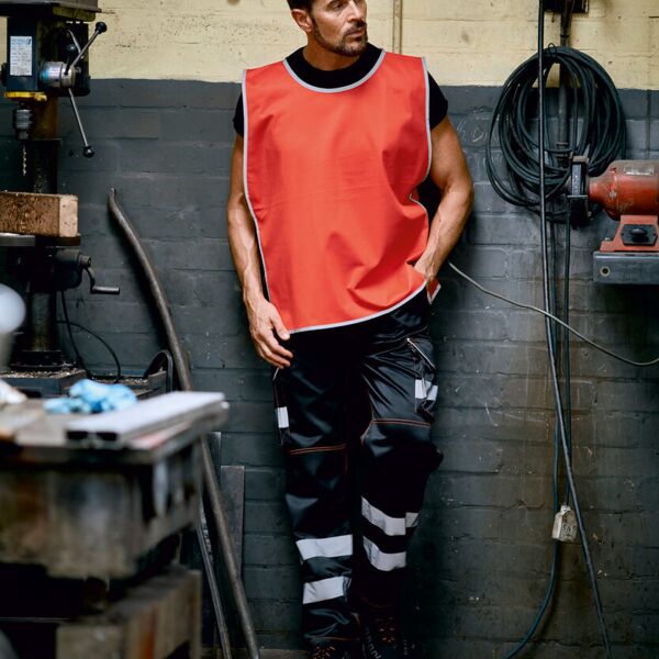 Hi-vis reflective border tabard (HVJ259) Thumbnail