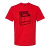Softstyle™ midweight adult t-shirt Thumbnail