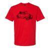 Softstyle™ midweight adult t-shirt Thumbnail