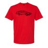Softstyle™ midweight adult t-shirt Thumbnail