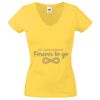 Lady-fit Valueweight V-Neck T-Shirt Thumbnail
